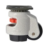 Industrial Super Footmaster Swivel Top Plate Leveling Caster Wheels