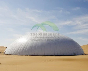 inflatable membrane greenhouse / inflatable membrane / building membrane design and installation