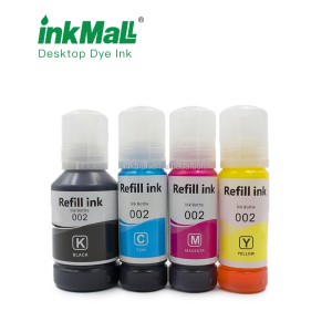 InkMall 003 Desktop Inkjet Printer 4 Color Dye Ink for Epson L3100 L3101 L3110 L3150 L3152 All In One Eco Tank Printer