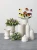 Import interior wedding Rustic Office Living farm house hand crafted modern nordic ceramic vase home accessories decor from China