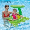 Intex 56584 New Green Kid Froggy shaded bady Inflatable float Swimming Ring