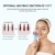 Import IPX7 Waterproof 2 Modes 5 Intensities Deep Clean Heating Massage Removing Blackhead Sonic Face Exfoliator Brush from China