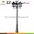 Import Iron metal street light pole / decorative garden lamp post from China