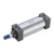 Import ISO 6431 Standard SI Aluminum Mickey Mouse Tube Double Acting Magnetic Air Pneumatic Cylinder from China