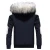 Import JACKETOWN 2021 New Mens Casual Fur Hooded Winter Jacket Mens Cotton Padded Jacket from China