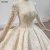 Import Jancember HTL1632 Wedding Dress Material Wedding Dress Bridal Gown Latest Design from China