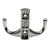 Import Jason Decorative Double Wall Mount Hanger Modern Double Coat Hook from China