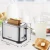 Import JASUN  Stainless Steel Double-Slot Toaster/stocked in USA from China