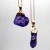 Import Jewelry Natural Irregular Stone Personality Colorful Crystal Cheap Gold Necklace Nature Stone Jewellery Crystal Stone Pendant from China