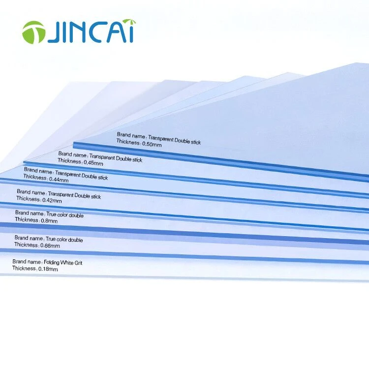 JINCAI Hot Selling Customizable Hard Board Rigid Sheet Plastic Pvc 3mm Cutting