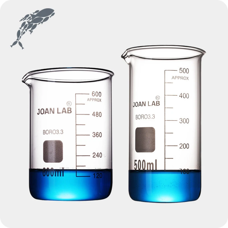 Joan Lab Thickening Glass Beaker High Temperature Resistant 500ml