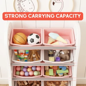 kids daycare furniture Sets Baby Toy Storage Kids Storage Cabinet Plastic kids Bookshelf