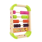 Kids Wooden Student Abacus Beads Learning Mathematics Arithmetic Counting Rack Toy