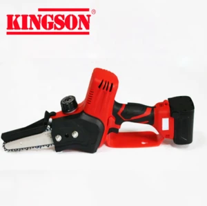 KINGSON electric TOP handle chain saw and CORDLESS CHAIN SAW for farmer use
