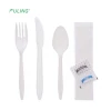 Knife Fork Spoon Napkin Salt Pepper utensil plastic ,disposable utensil sets,disposable utensils
