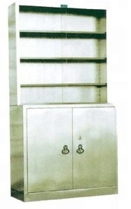 Laboratory hospital Stainless steel medicine cabinet