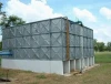 Large capacity hot dipped galvanized steel rainwater storage tank price