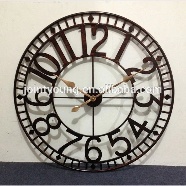 large outdoor clock metal wall clock street clock