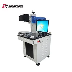 Laser Punching Holes Serial Numbering on Paper 30W CO2 Laser Engraving Machine