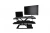 Import Latest hot selling black standing desk hight adjustable table decoration home office desk from China