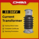 LCWD1-35kv High Voltage Oil Filled Outdoor CT 33kv Current Transformer