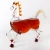 Import Lead Free Large 35-Oz Charging Mouthblown Bull Glass Figurine wine Liquor Decanter For Bourbon, Whiskey, Scotch, Rum, Tequila from China