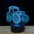 Import LED colorful 3D Lights Childrens nightlight Visual Led Night Lights Illusion Mood Lamp Lamparas 3D from China