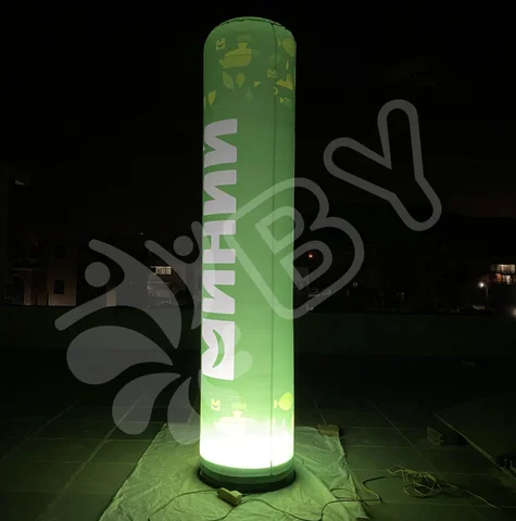 Buy Led Lighting Column Balloon Advertising Inflatable Tube Outdoor ...