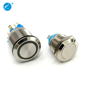 LED Metal Pushbutton Switch Momentary/on-off Push Button Switch