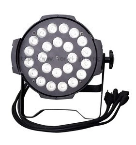 LED PAR 24pcs *18w RGBWAUV 6 IN 1LED par 64 can professional led par guanzhou led light