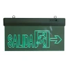 led rechargeable emergency light exit sign light