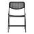 Import leisure foldable chair modern PP seat chair dining chair with iron frame from China