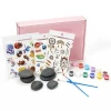 LFG3086 DIY Rock Stone Painting Set Arts And Crafts Educational Toys for children