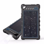 Li-Polymer Battery Type and Yes Is LED Lamp Illumination Rohs solar power bank 10000mah solar charger