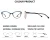 Import Light Cat Eye Decoration Eye glasses  Sunsee Optical SSC20362 from China