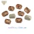 Import Light peach color beads for jewelry making crystal garment accessory from China