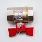 Lining Split Body Pneumatic Actuator Butterfly Valve Coated PTFE with Ptfe Seal TIA Power Pin Color Double Stem TART DIN Casting