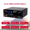 Lisha 51.2V 100Ah LiFePO4 for Solar Energy Storage Battery Rack Mounted Energy Storage Li-ion Battery