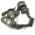 Import Lithium battery rechargeable head torch waterproof led headlamp for camping and hiking from China