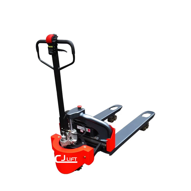 Lithium powered pallet jack battery pallet truck electric hand pallet truck 1500kg lifter