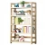 Import Living Room Furniture Bookcase Industrial  Leaning Ladder Book Shelf Home Bookshelf from China