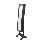 Living room furniture mirror cabinet for jewelry with LED light