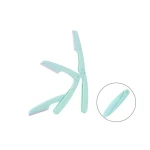 Long Handle Personal Beauty care hair remover slanted Safety Guard Eyebrow Trimmer