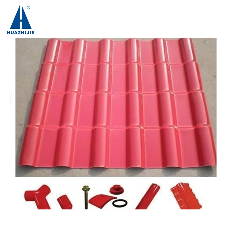 long life synthetic resin roof tile