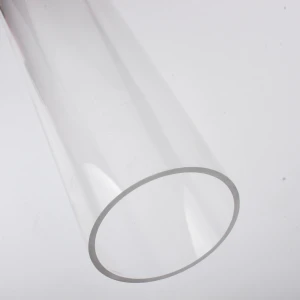 Long working life industrial high temperature resistance high purity quartz glass tube