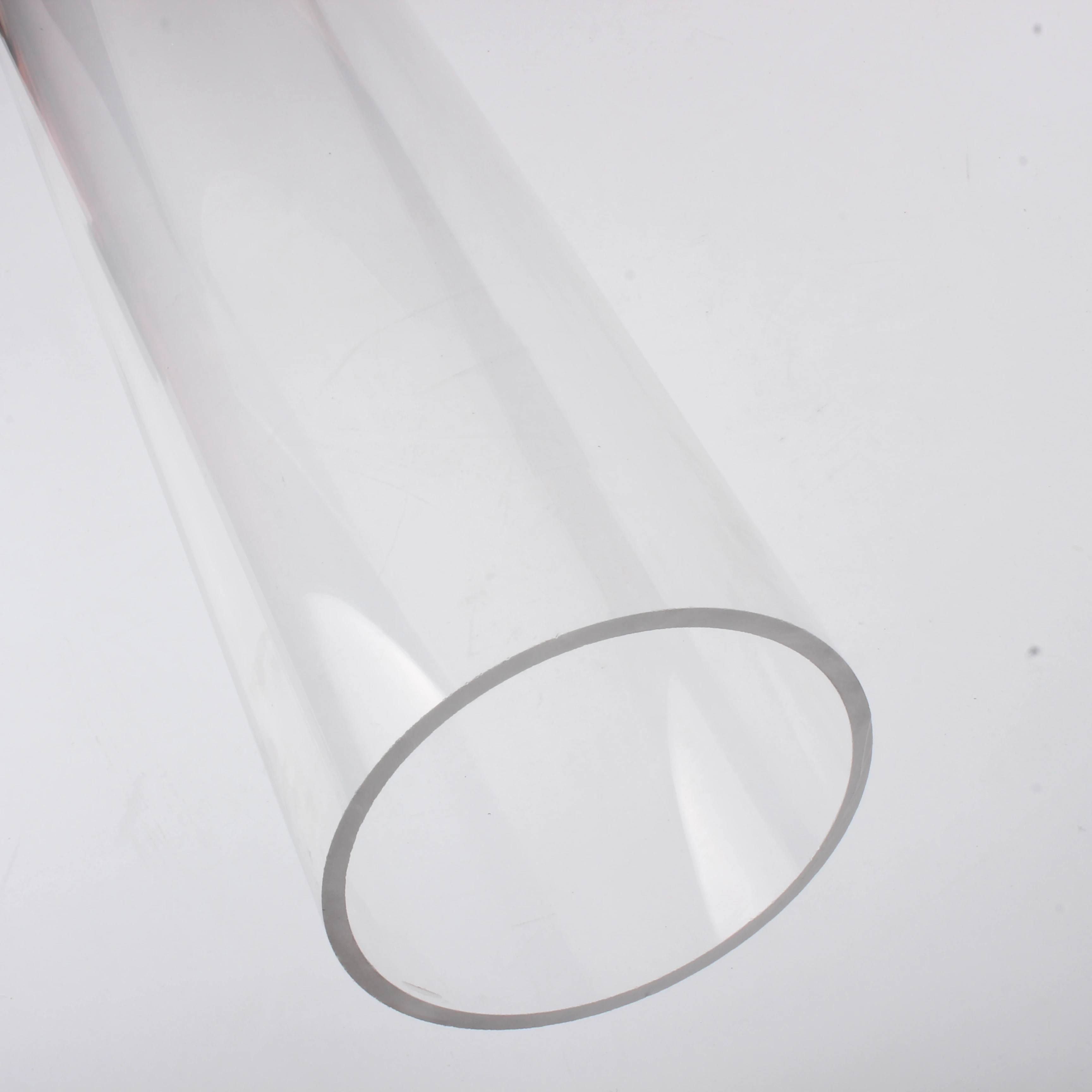 Long working life industrial high temperature resistance high purity quartz glass tube