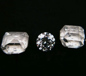 Loose diamond DEF VVS HPHT Synthetic manmade polished diamond