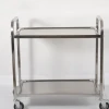 Low Moq Stainless Steel Square Tube Hand Cleaning Trolley Cart