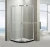 Import lowes prefab shower enclosure bi fold shower door from China