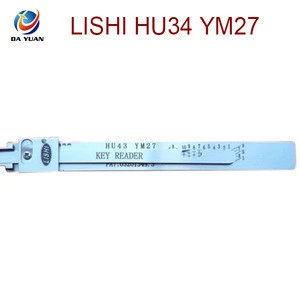 LS02017 Locksmith Supplies, HU43 LISHI 2-In-1 Auto Lock Pick Lishi YM27 Decoder Locksmith